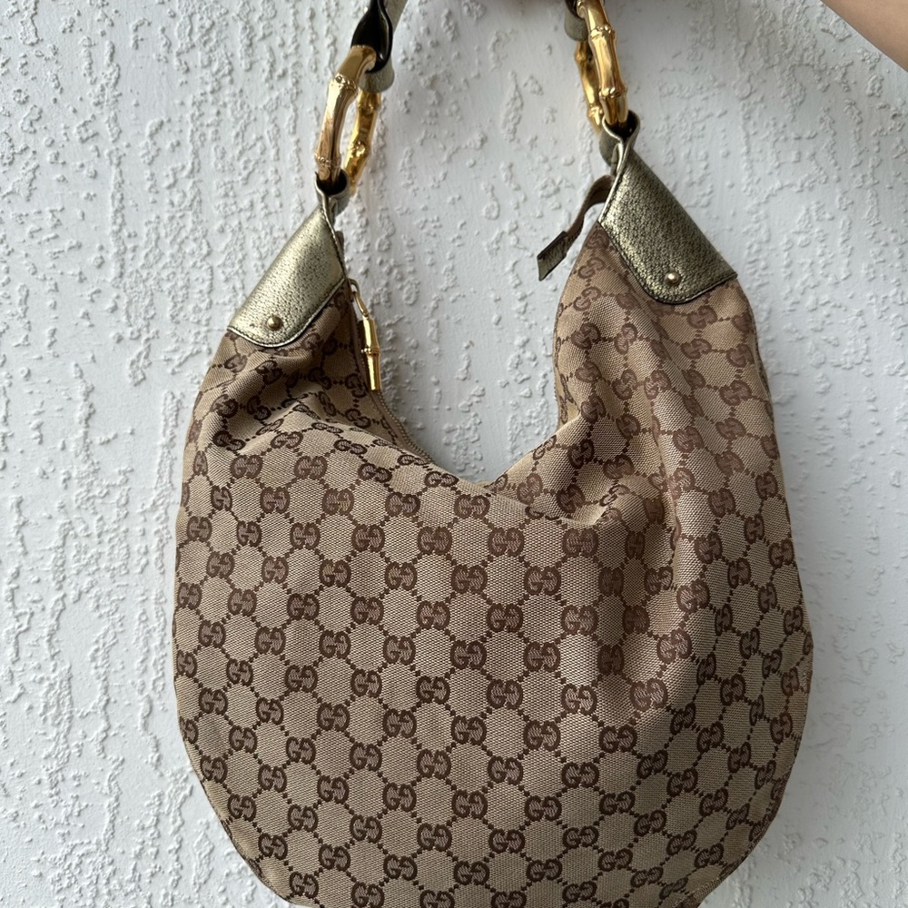 Authentic Vintage Gucci Monogram Women's Bag